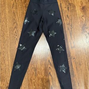 Ultracor Black Butterfly Pattern Leggings